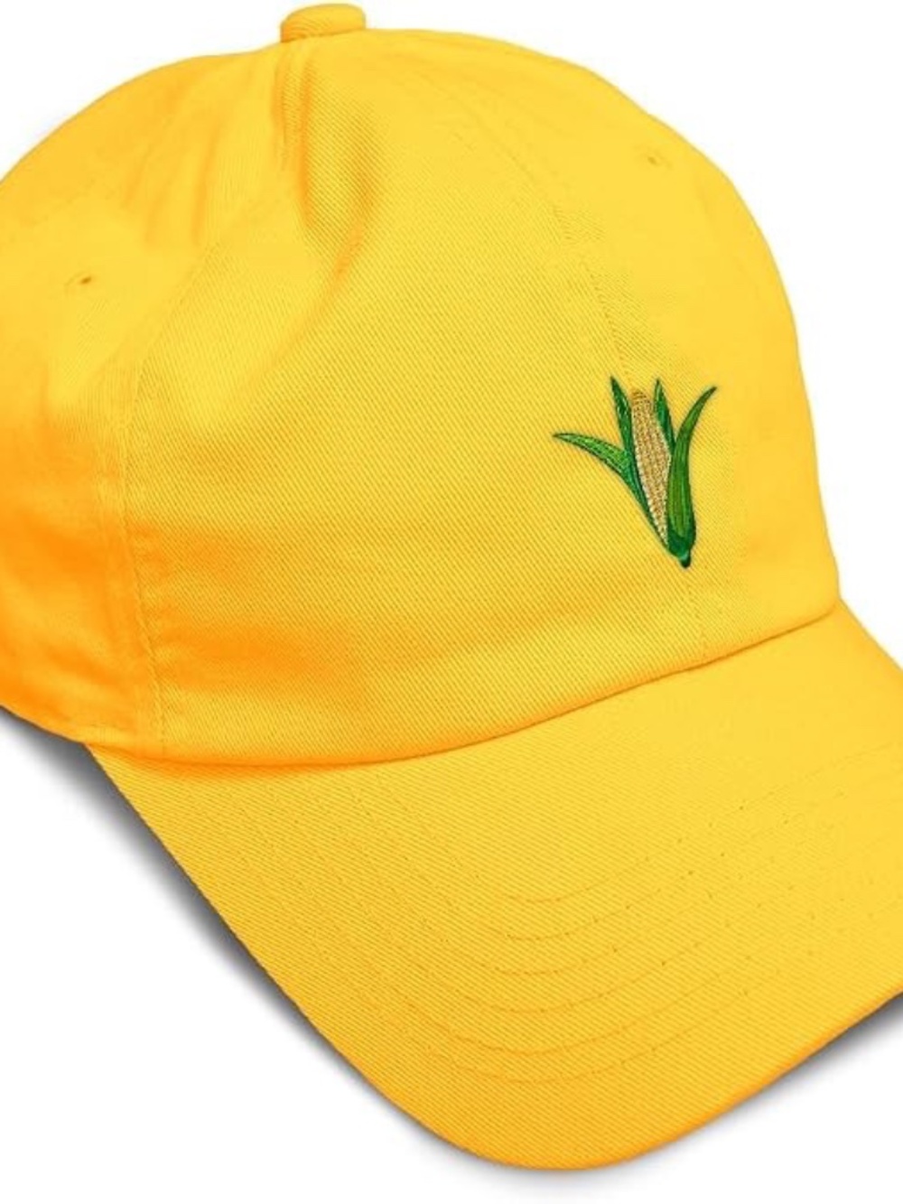 Soft Baseball Hat Embroidered Dad Hat Ear of Corn Men & Ladies Baseball Cap Cott